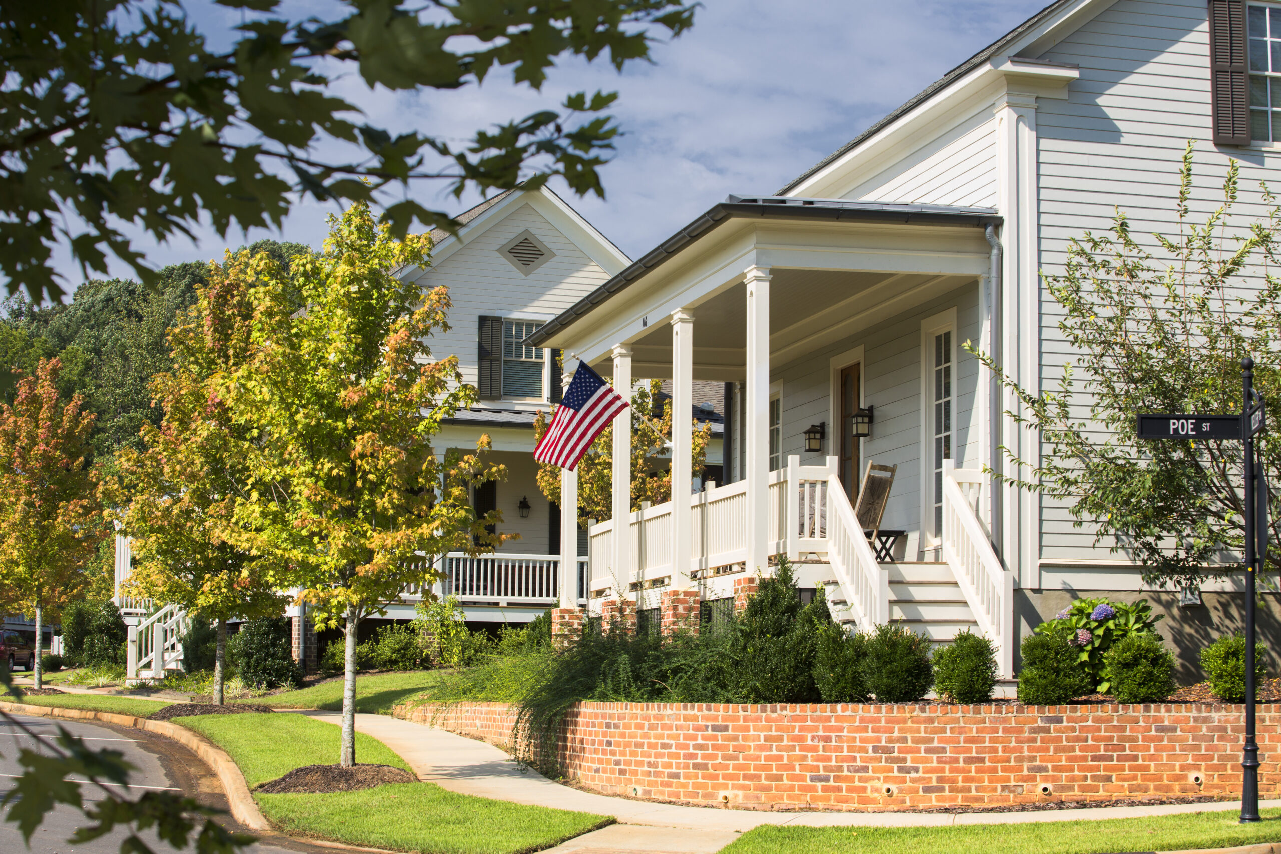 The History Of The Front Porch Patrick Square